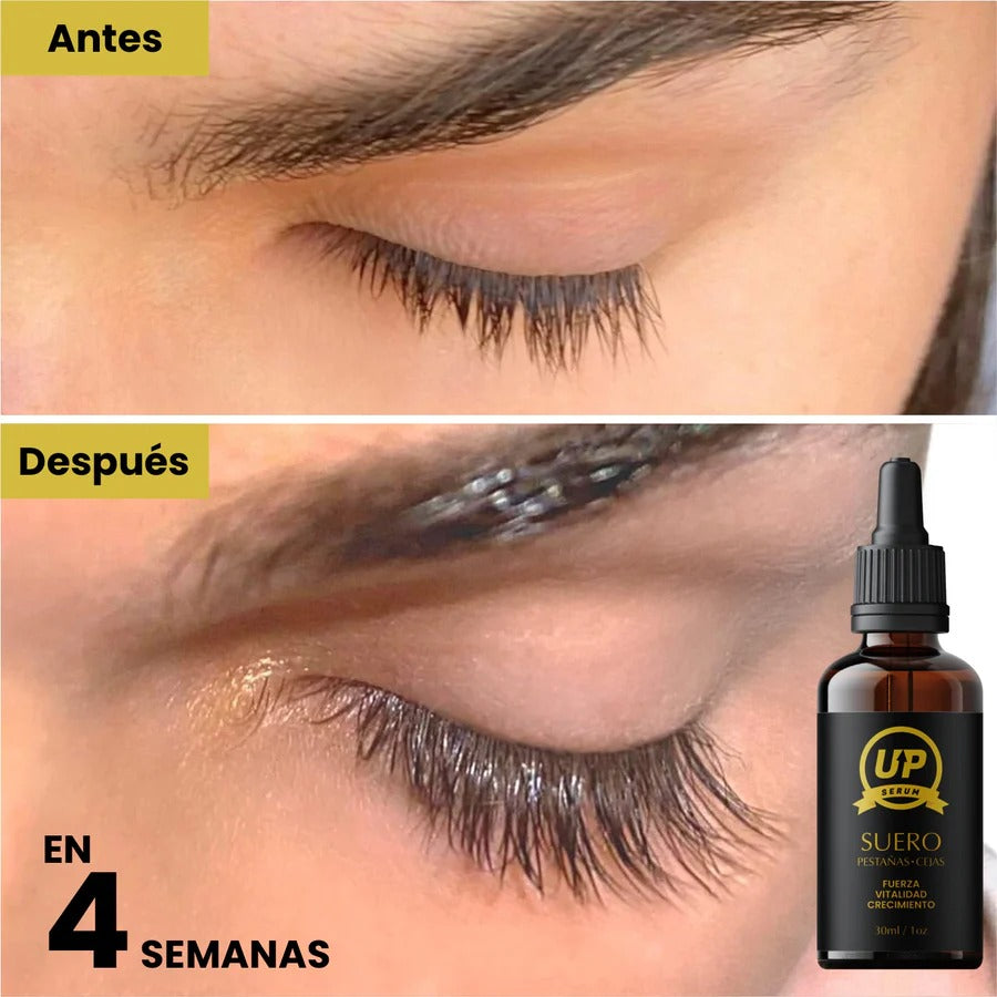 SERUM DE PESTAÑAS Y CEJAS  + PEINE GRATIS